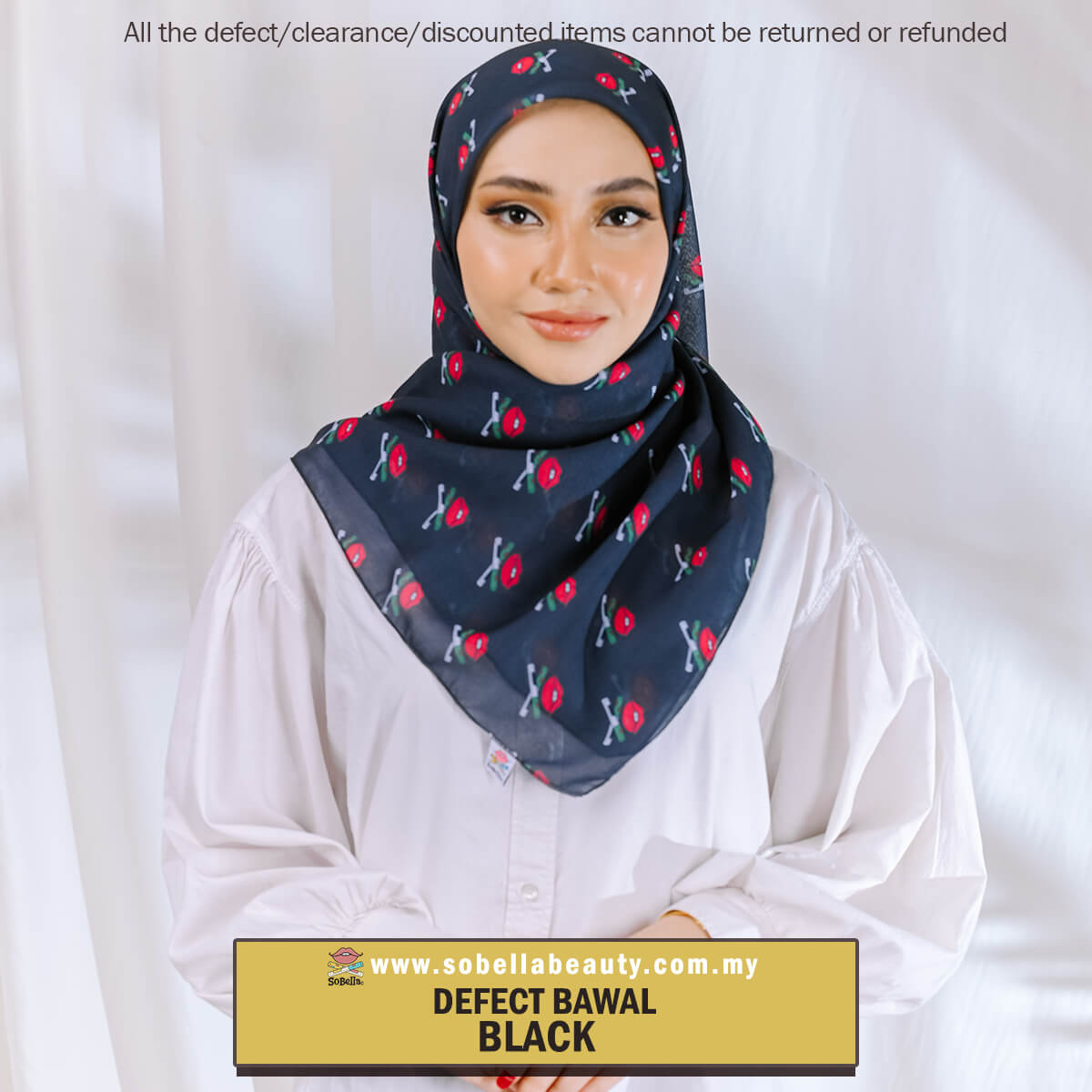 Defect Bawal Palestine (defect 30% below) - Sobella Beauty