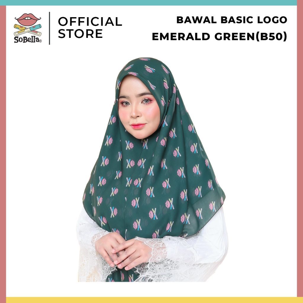 Basic Logo Bawal Emerald Green B Sobella Beauty