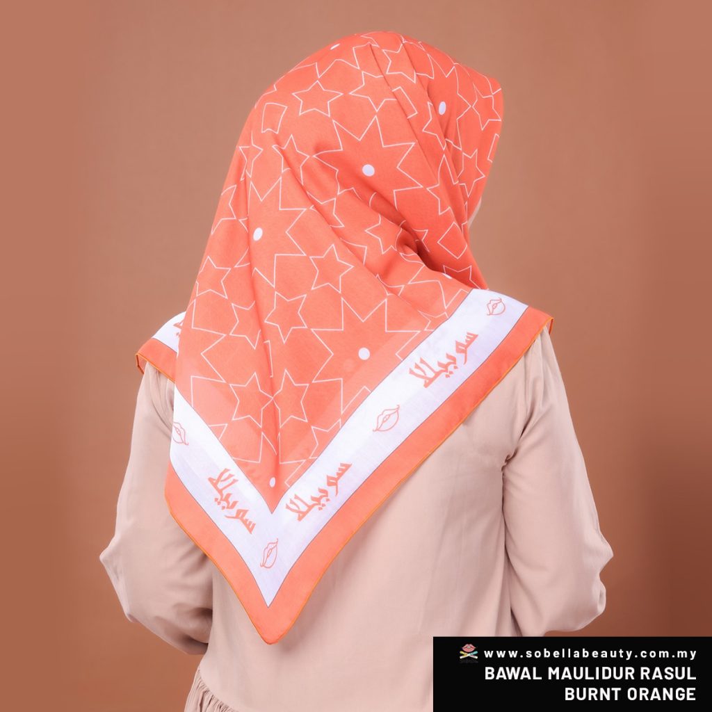 Bawal Maulidur Rasul Burnt Orange Sobella Beauty