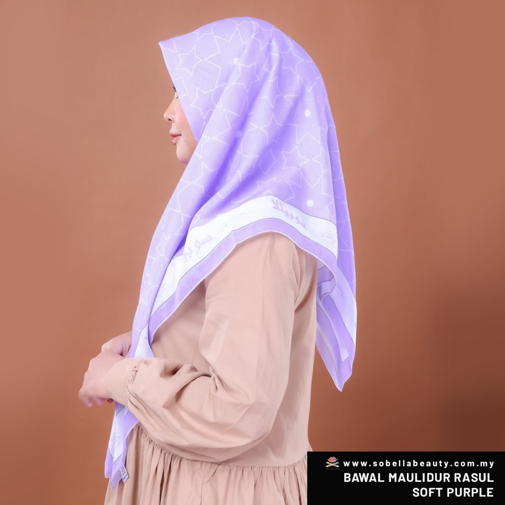 Bawal Maulidur Rasul Soft Purple Sobella Beauty