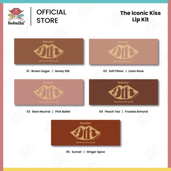 Sobella - The Iconic Kiss Lip Kit